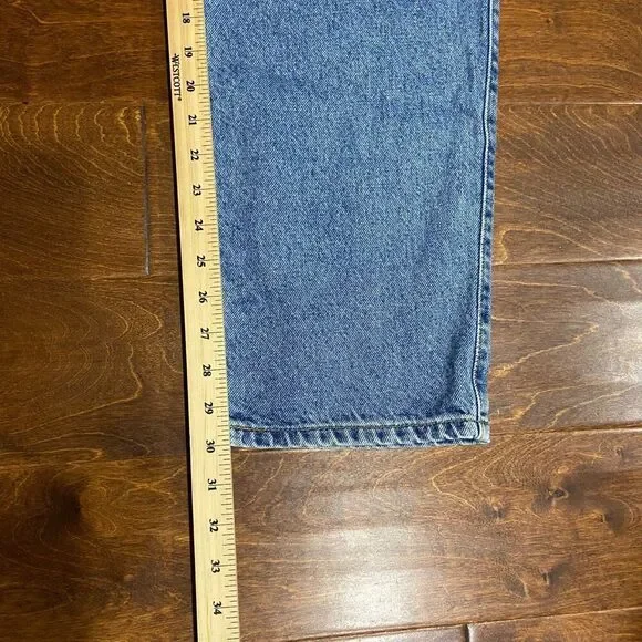 Levi's 545 Loose Fit Vintage 1993 Denim Blue Jeans Gold Tab Men's Size 38 x 30 - Picture 9 of 11